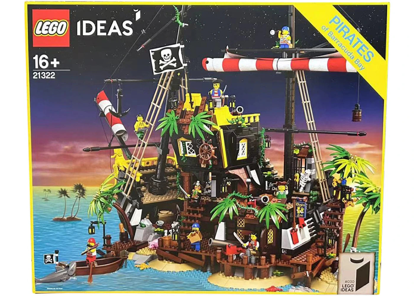 LEGO Ideas Piraten der Barracuda-Bucht Set 21322
