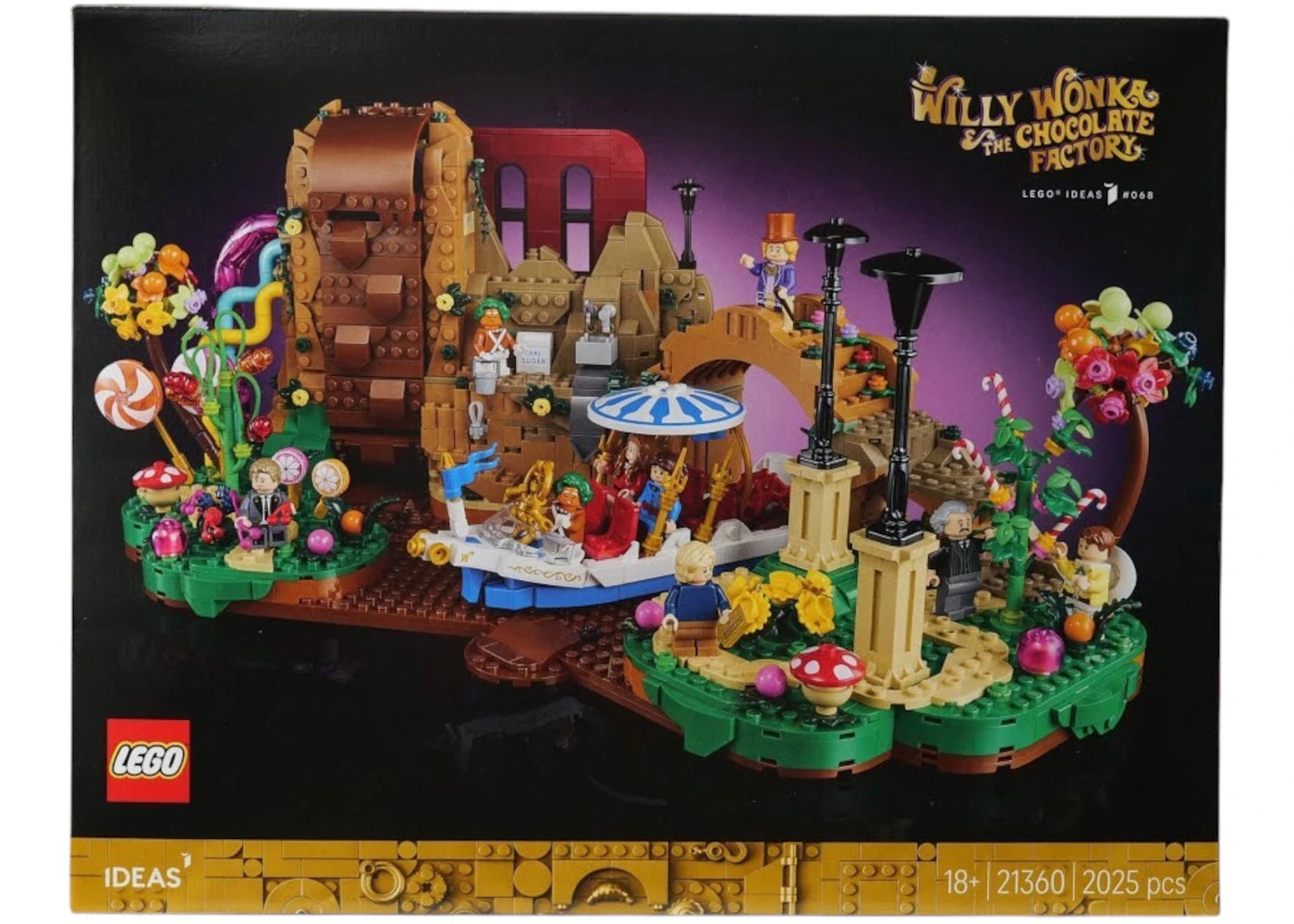 LEGO Ideas Willy Wonka & the Chocolate Factory Set 21360