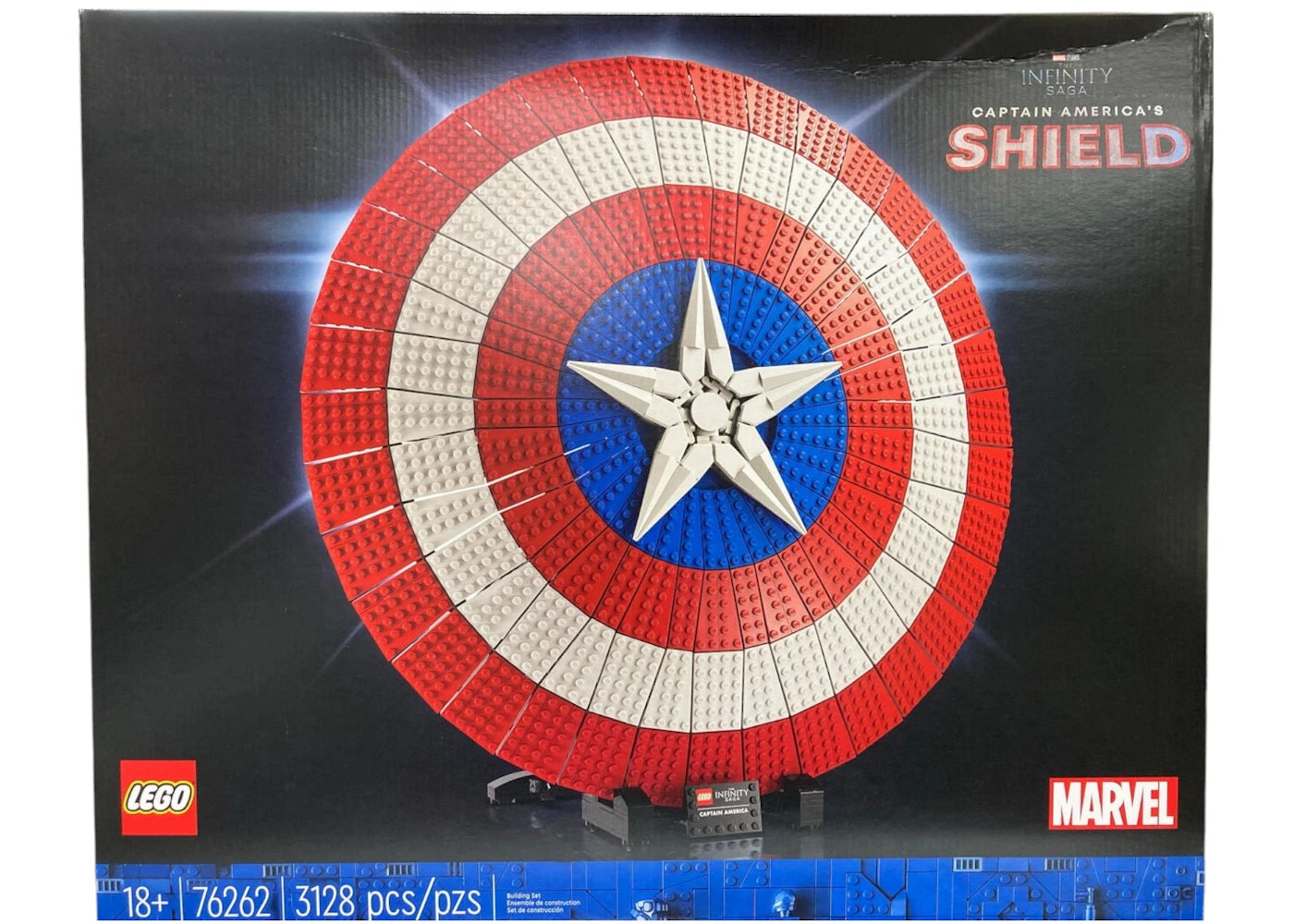 LEGO Marvel Captain Americas Schild Set 76262