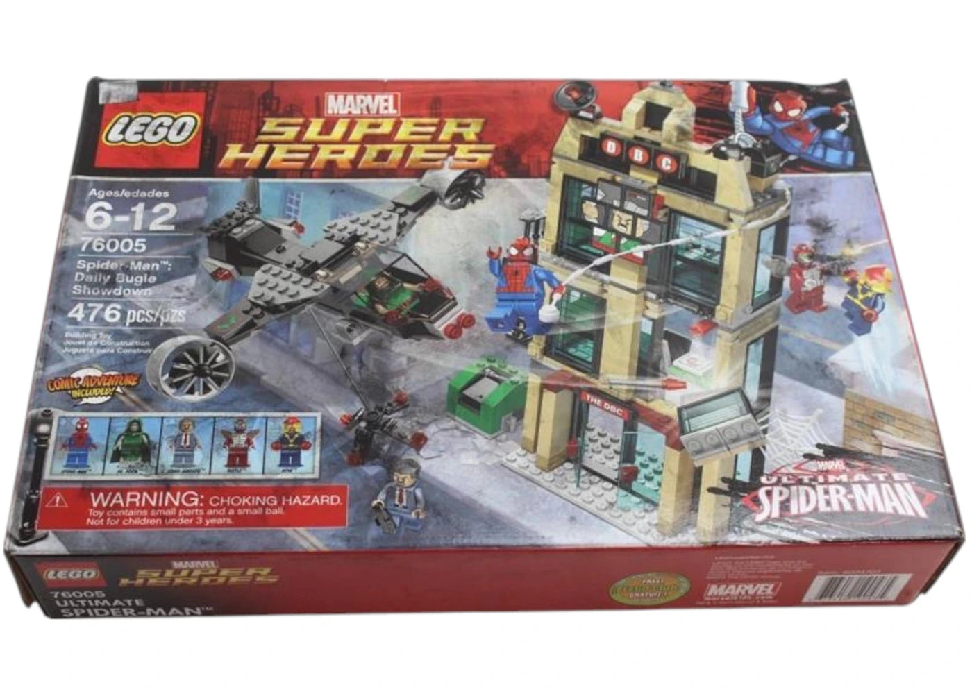 LEGO Marvel Super Heroes Spider-Man : La confrontation au Daily Bugle – Ensemble 76005