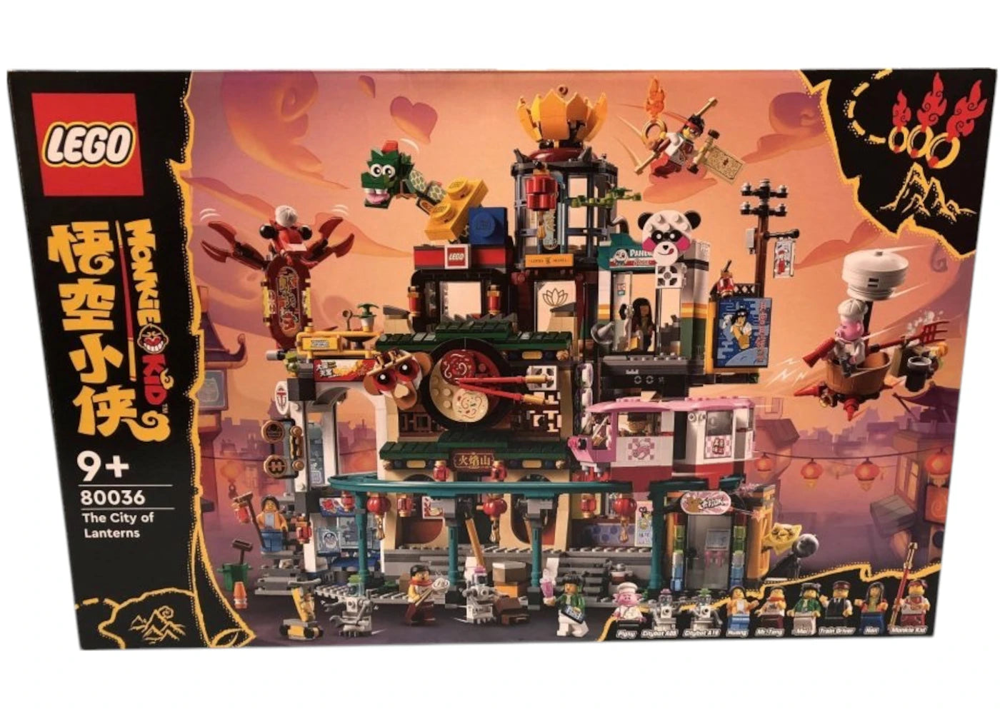 LEGO Monkie Kid Die Stadt der Laternen Set 80036