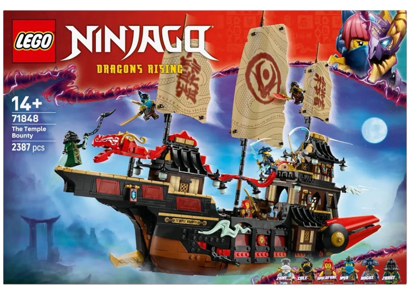 LEGO NINJAGO Das Tempel-Kopfgeld-Set 71848