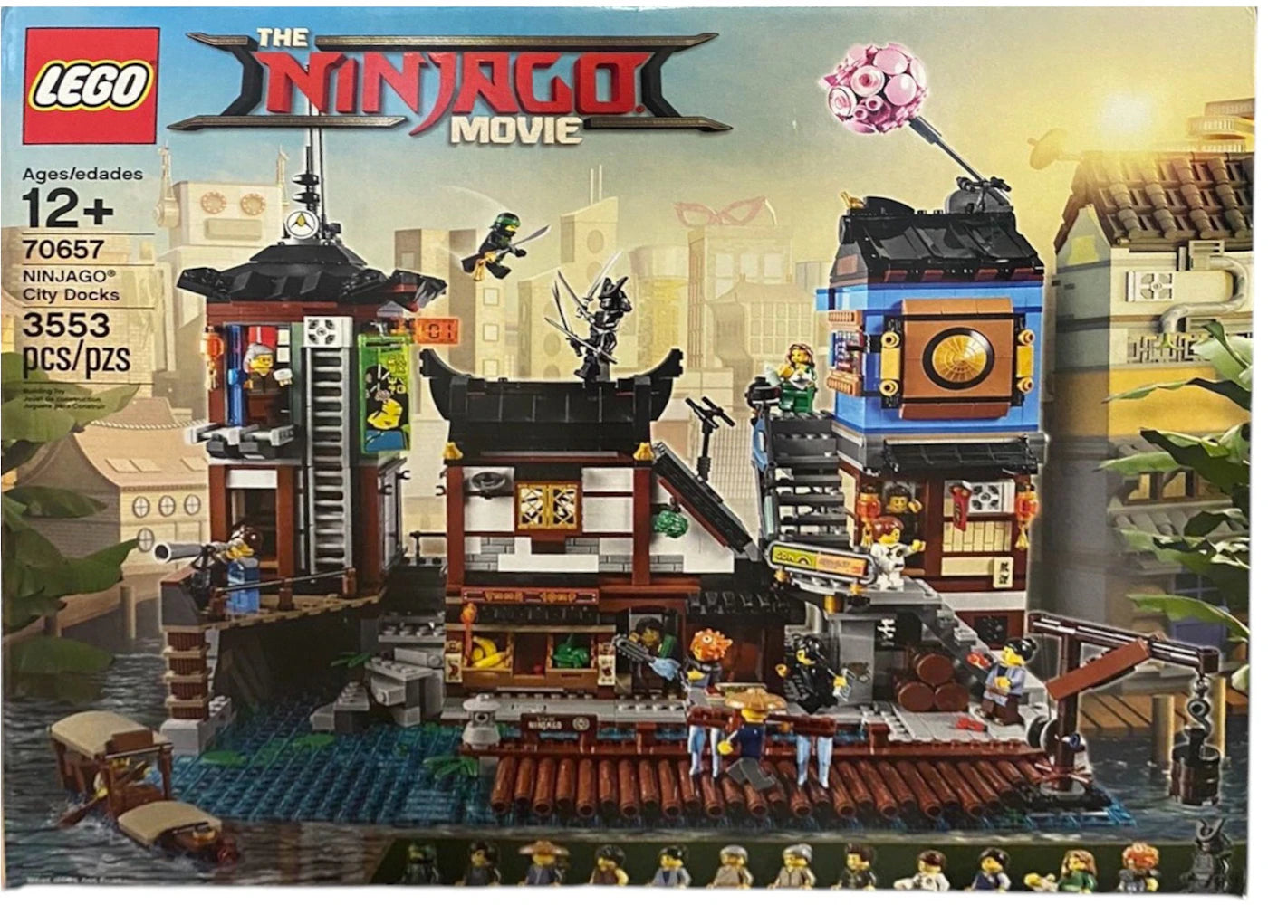 L'Ensemble LEGO Ninjago Movie Les Docks de la Ville 70657