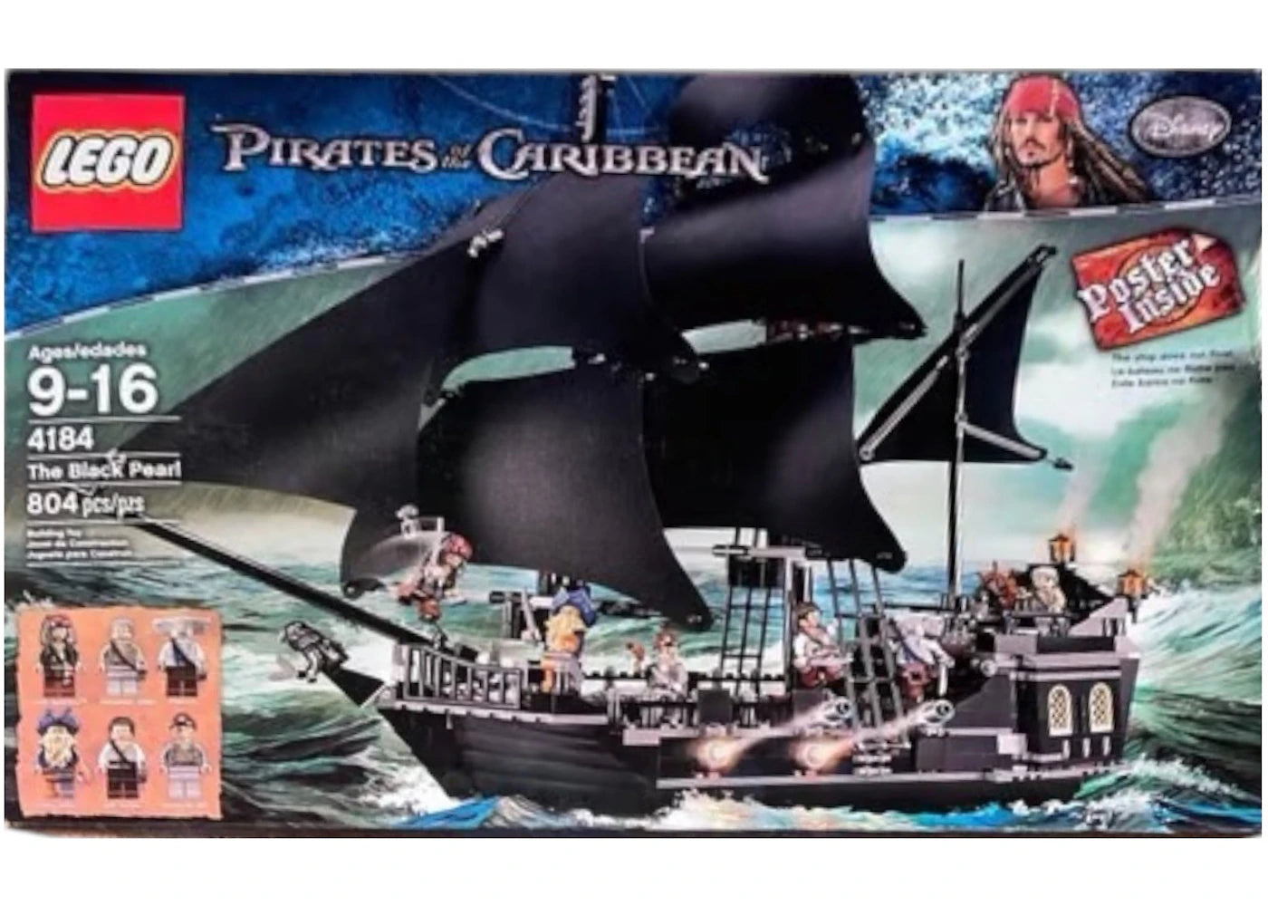 LEGO Pirates des Caraïbes Le Black Pearl Set 4184