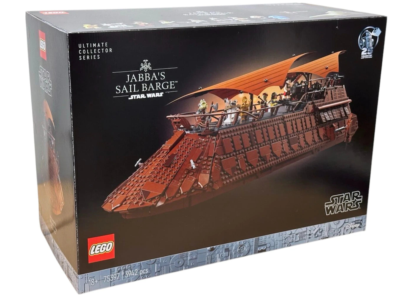 LEGO Star Wars Jabbas Segelbarke Set 75397