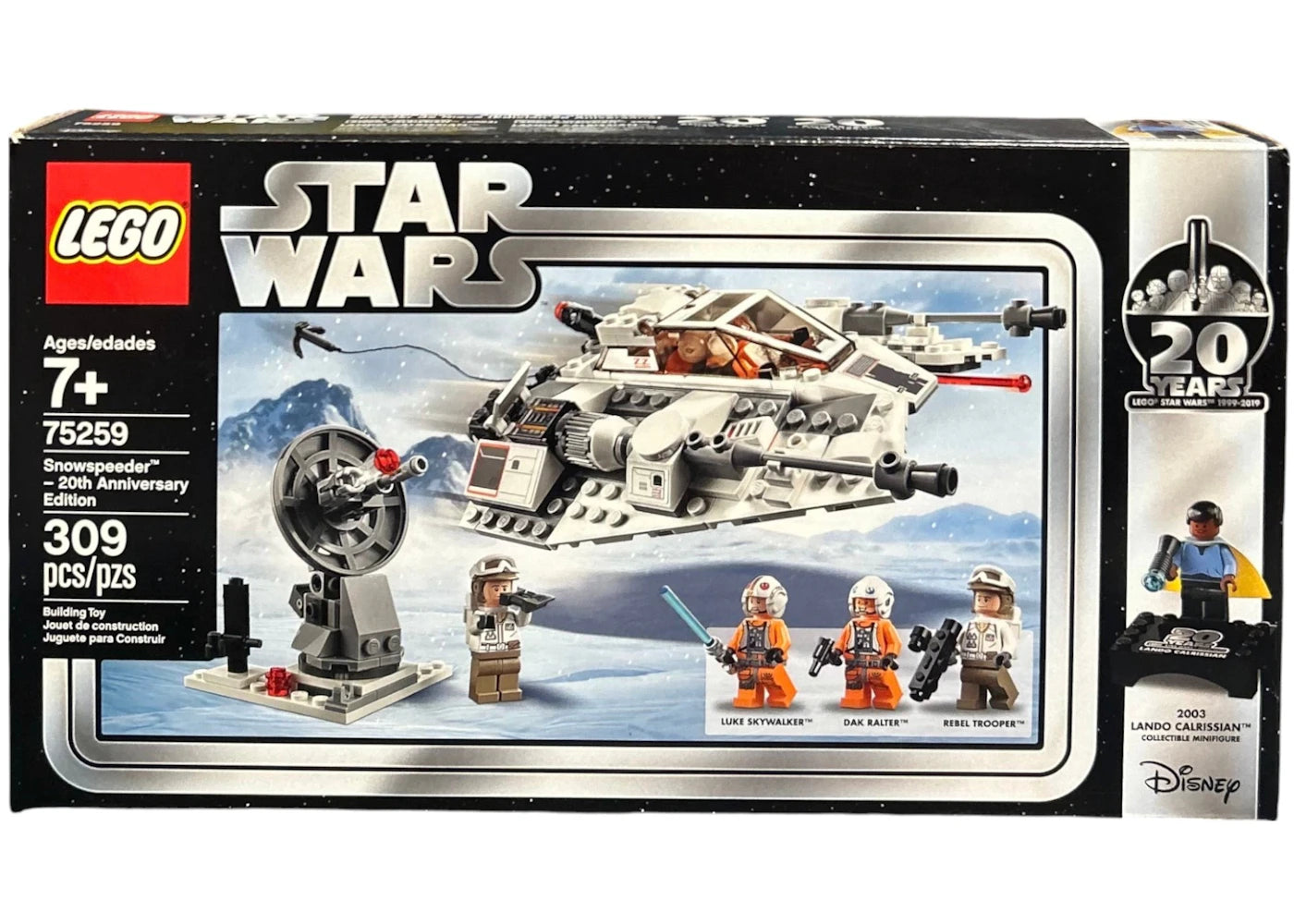 LEGO Star Wars Snowspeeder – 20th Anniversary Edition Set 75259