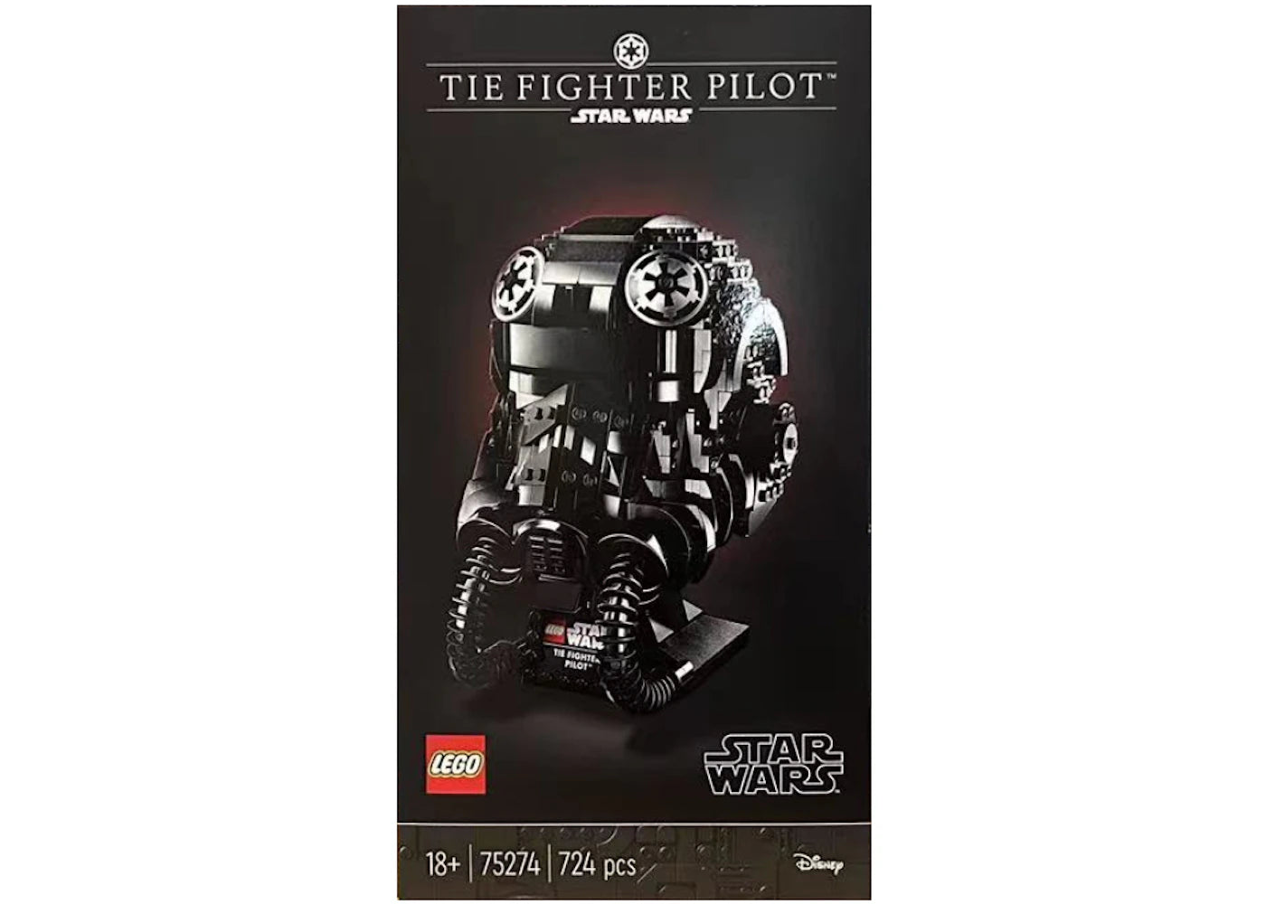 Set LEGO Star Wars Casque de Pilote de Chasse TIE 75274