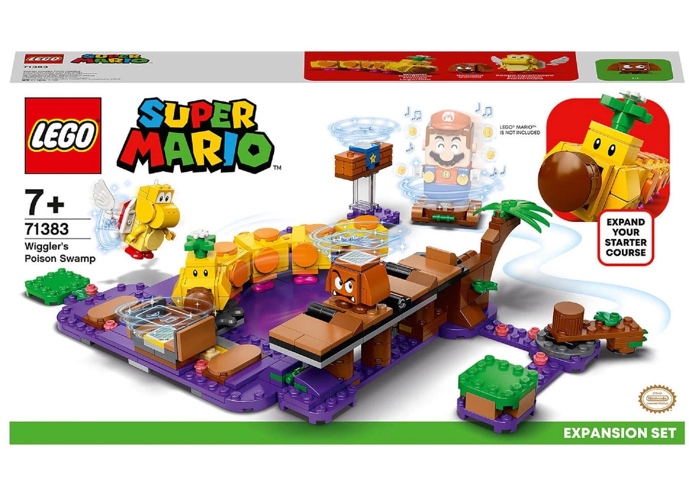LEGO Super Mario Wigglers Giftsumpf Erweiterungsset 71383