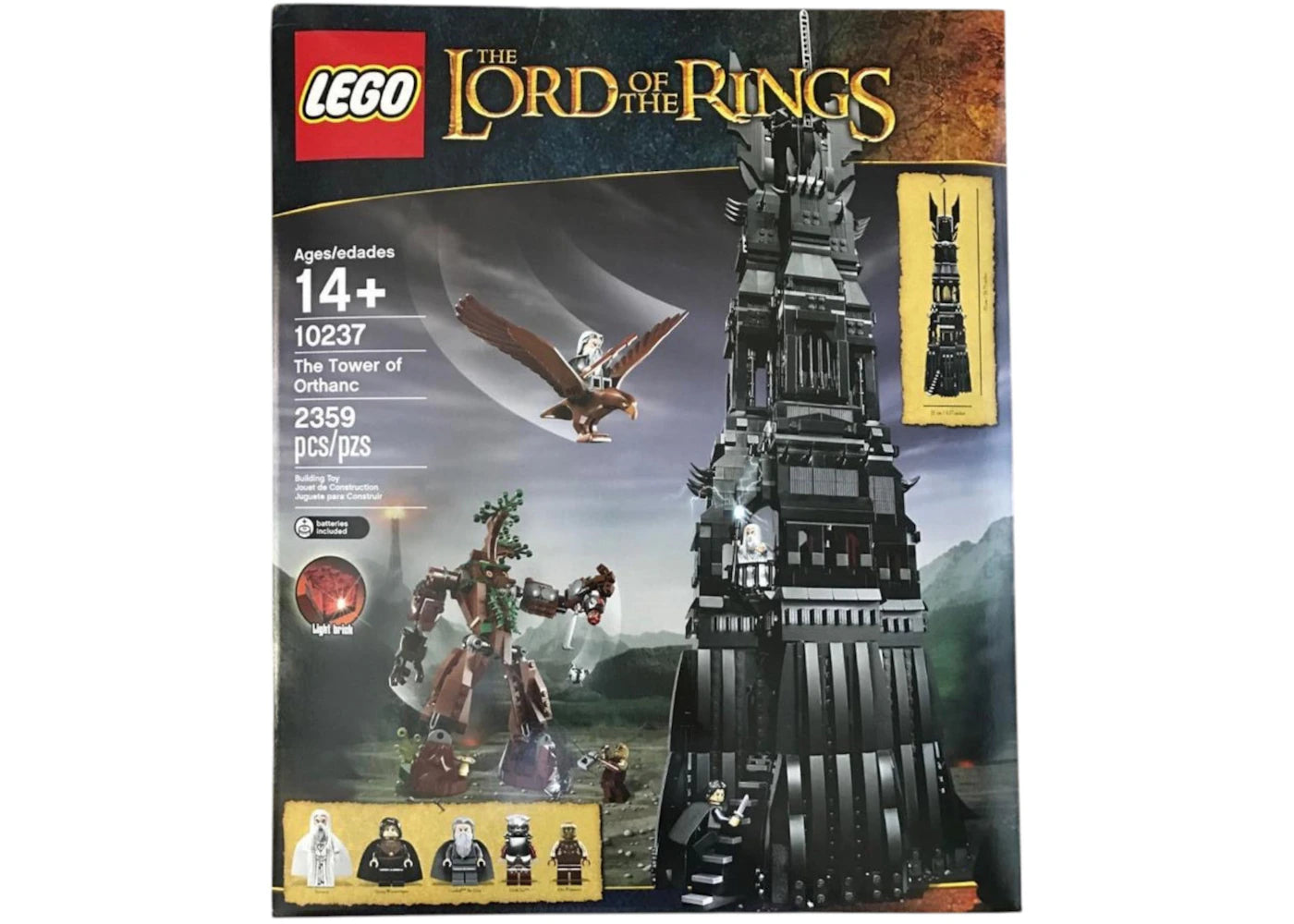 LEGO Le Seigneur des Anneaux La Tour d'Orthanc Set 10237