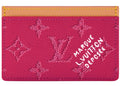Louis Vuitton Card Case Rose Pondicherry Rosa
