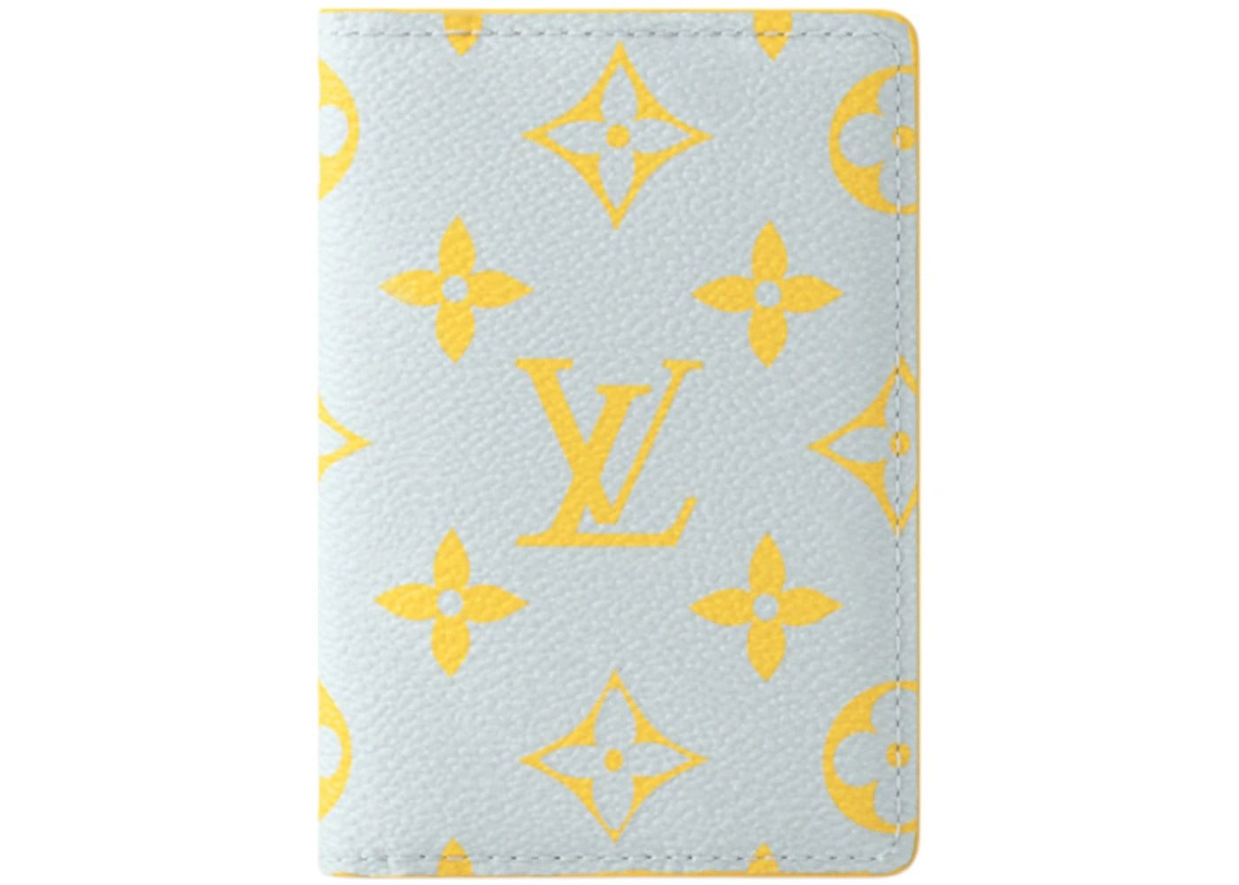 Louis Vuitton Taschenorganizer Hellgrau/Gelb