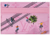 Louis Vuitton Skateboard Double Card Case Skateboard/Pink