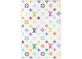 Louis Vuitton x Takashi Murakami Passport Cover White Multicolored