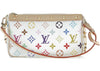 Louis Vuitton x Takashi Murakami Pochette Accessoires Weiß Mehrfarbig
