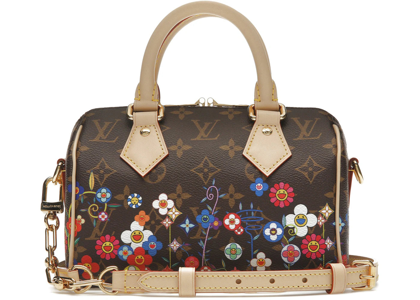 Louis Vuitton x Takashi Murakami Speedy Bandouliere 20 Monogram