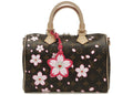Louis Vuitton x Takashi Murakami Cherry Blossom Speedy Bandouliere 25 Sakura Brown
