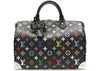 Louis Vuitton x Takashi Murakami Speedy Soft 30 Black Multicolored