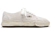 Maison Mihara Yasuhiro Baker OG Sole Western Detail Daim Bas Blanc