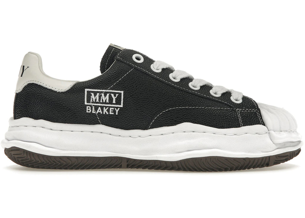Maison Mihara Yasuhiro Blakey OG Sole Embossed Leather Low Black