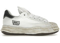 Maison Mihara Yasuhiro Blakey Puffer OG Sole Canvas Low Distressed Midsole White Black