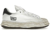 Maison Mihara Yasuhiro Blakey Puffer OG Sole Canvas Low Distressed Midsole White Black