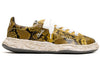 Maison Mihara Yasuhiro Charles OG Sole Cuir Bas Imprimé Python Jaune