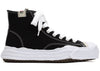 Maison Mihara Yasuhiro Hank OG Sole Canvas Hi Schwarz Weiß