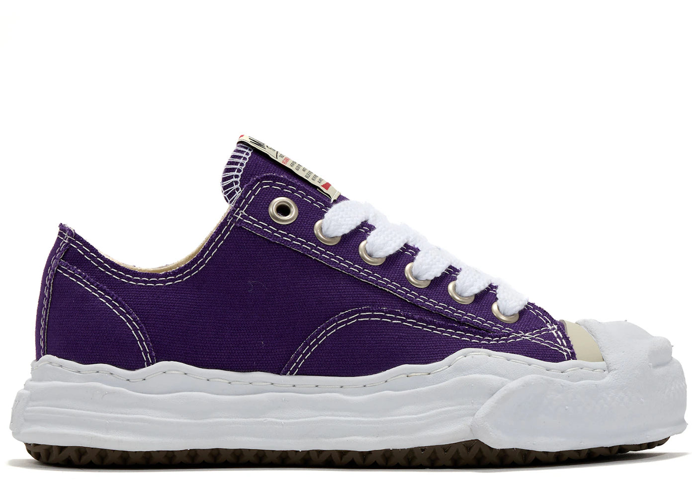 Maison Mihara Yasuhiro Hank OG Sole Canvas Low Lila