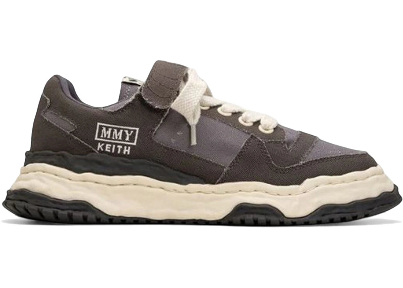 Maison Mihara Yasuhiro Keith OG Sole Canvas Low Grau