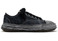 Maison Mihara Yasuhiro Peterson 23 OG Sole Vintage Effect Embroidered Canvas Low Triple Black
