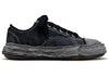 Maison Mihara Yasuhiro Peterson 23 OG Sole Vintage Effect Embroidered Canvas Low Triple Black