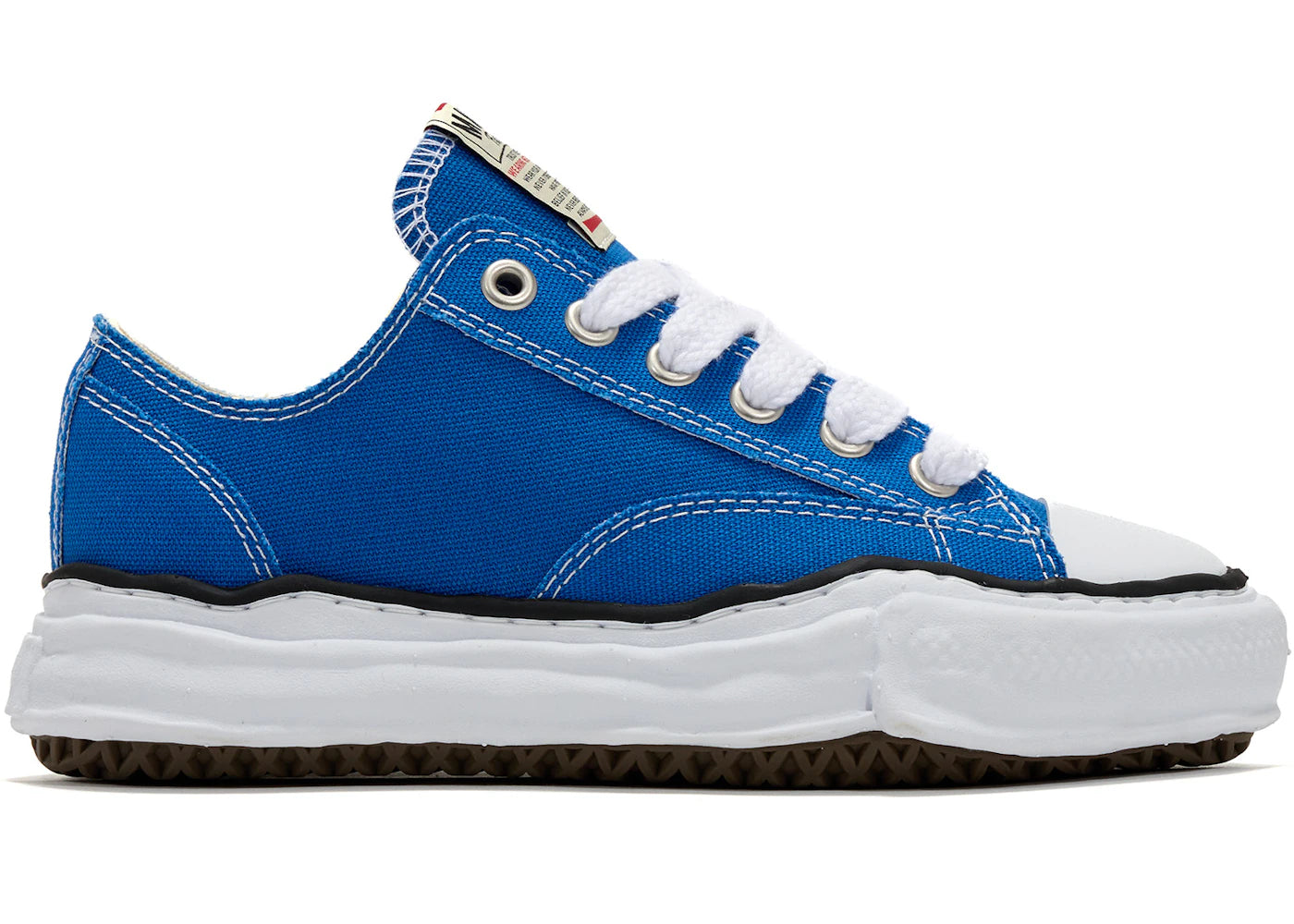 Maison Mihara Yasuhiro Peterson OG Sole Canvas Low CL Blau