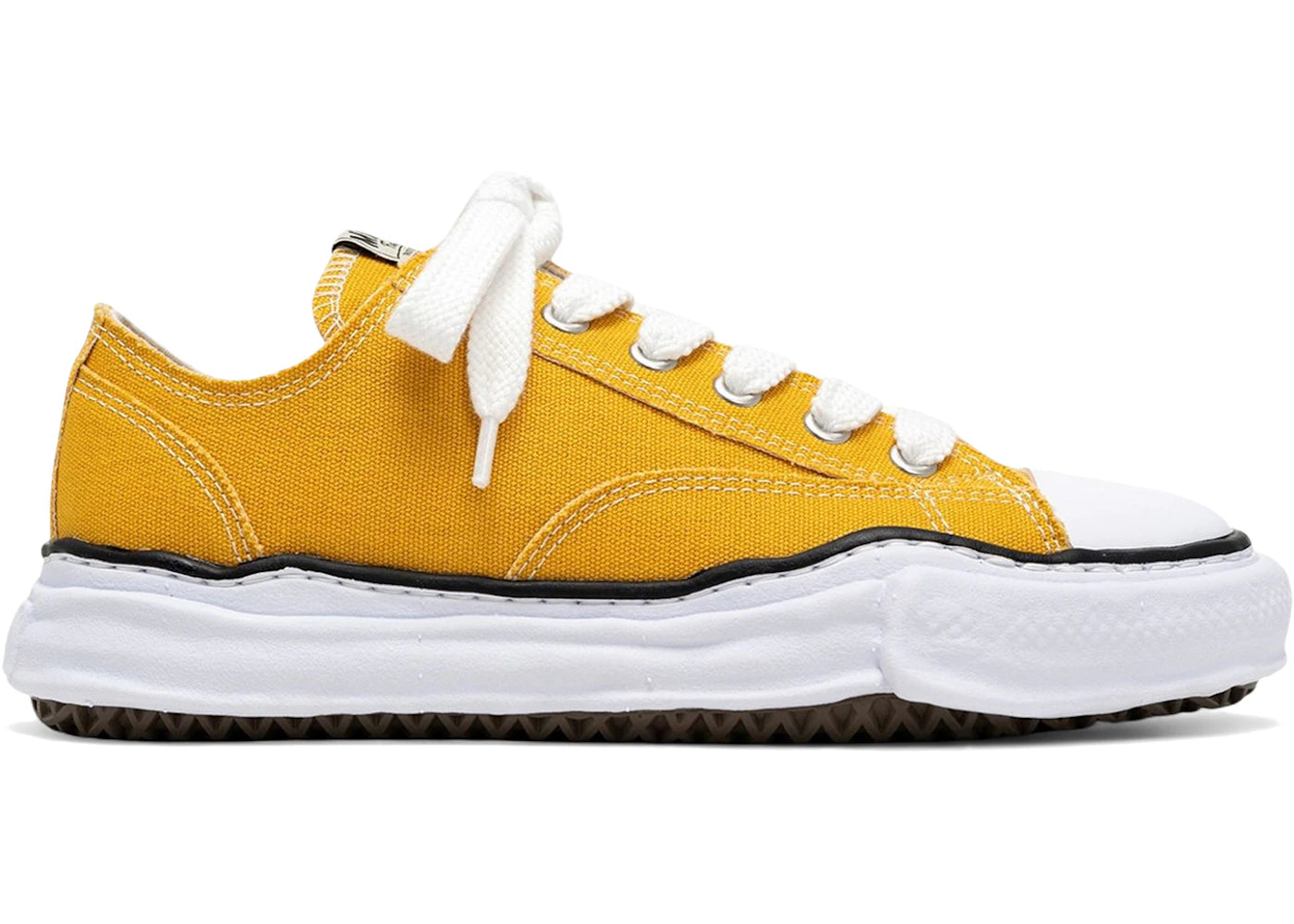 Maison Mihara Yasuhiro Peterson OG Sole Canvas Low Yellow