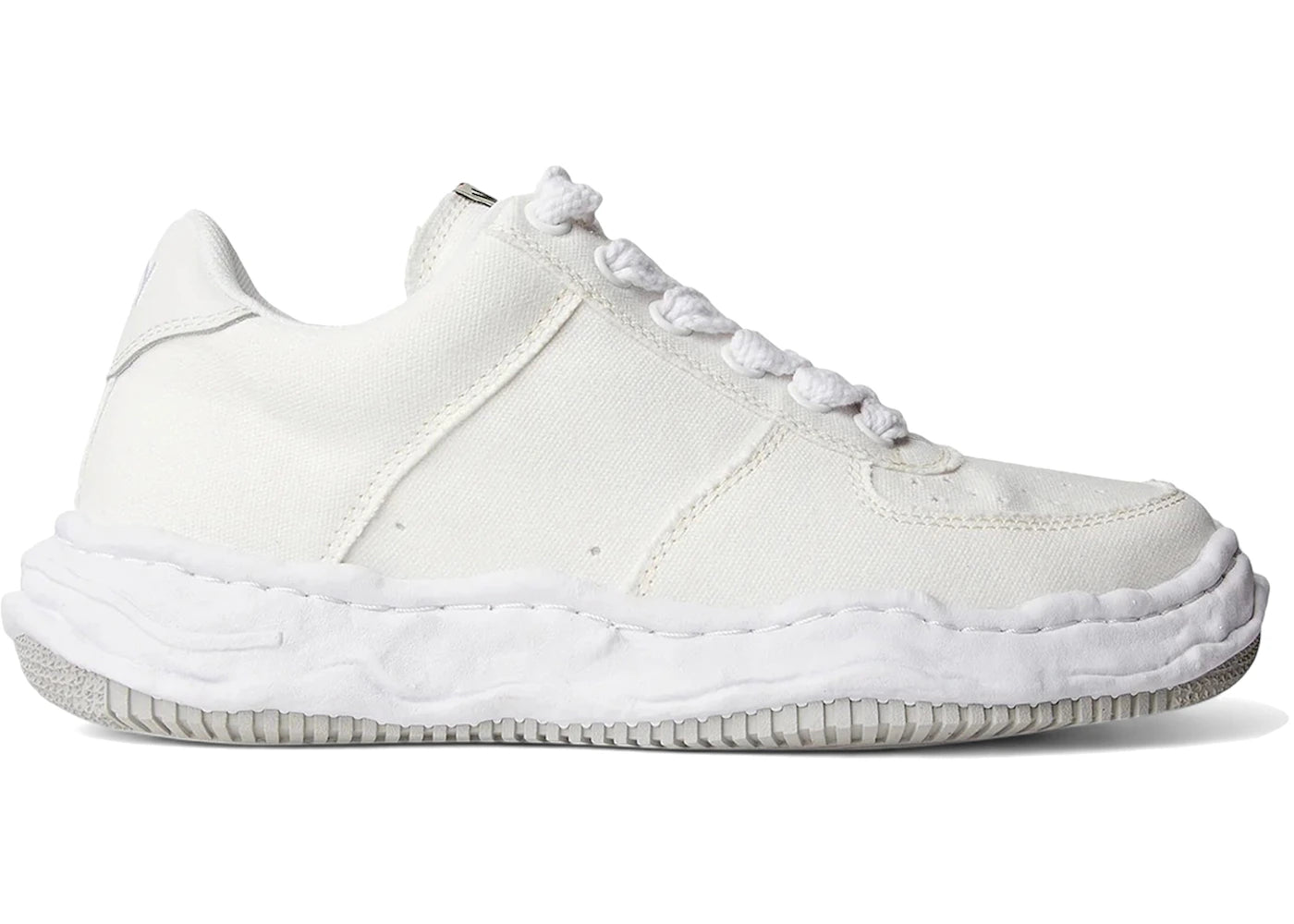 Maison Mihara Yasuhiro Wayne OG Sole Canvas Low Weiß