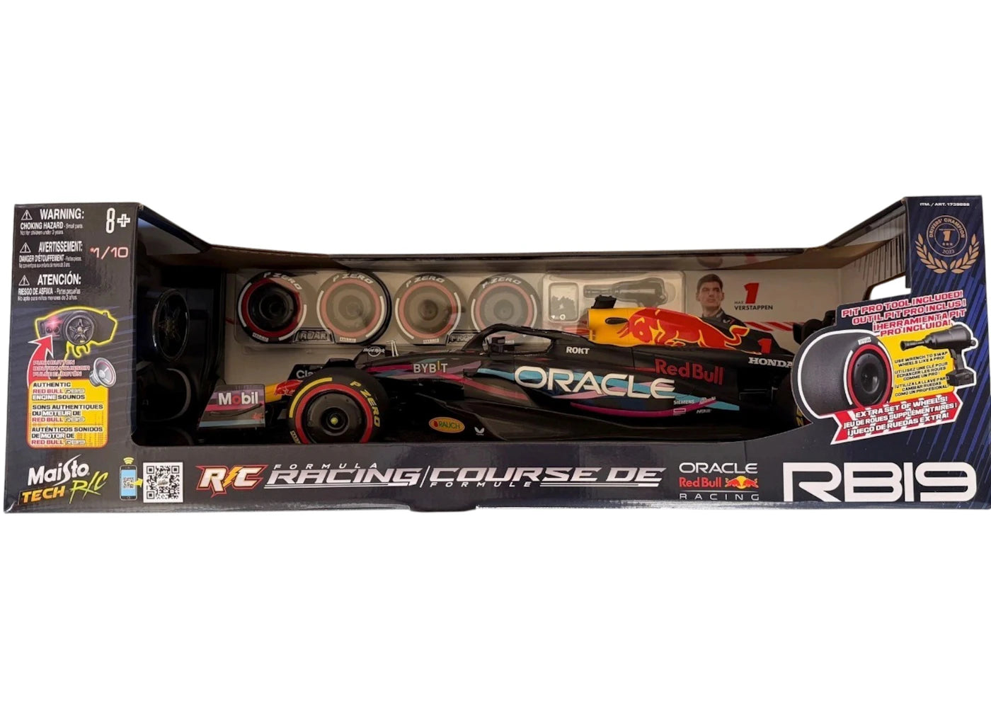 Voiture RC Maisto Red Bull Racing-Max Verstappen