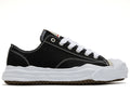 Maison Mihara Yasuhiro Hank OG Sole Suede Low Schwarz Weiß