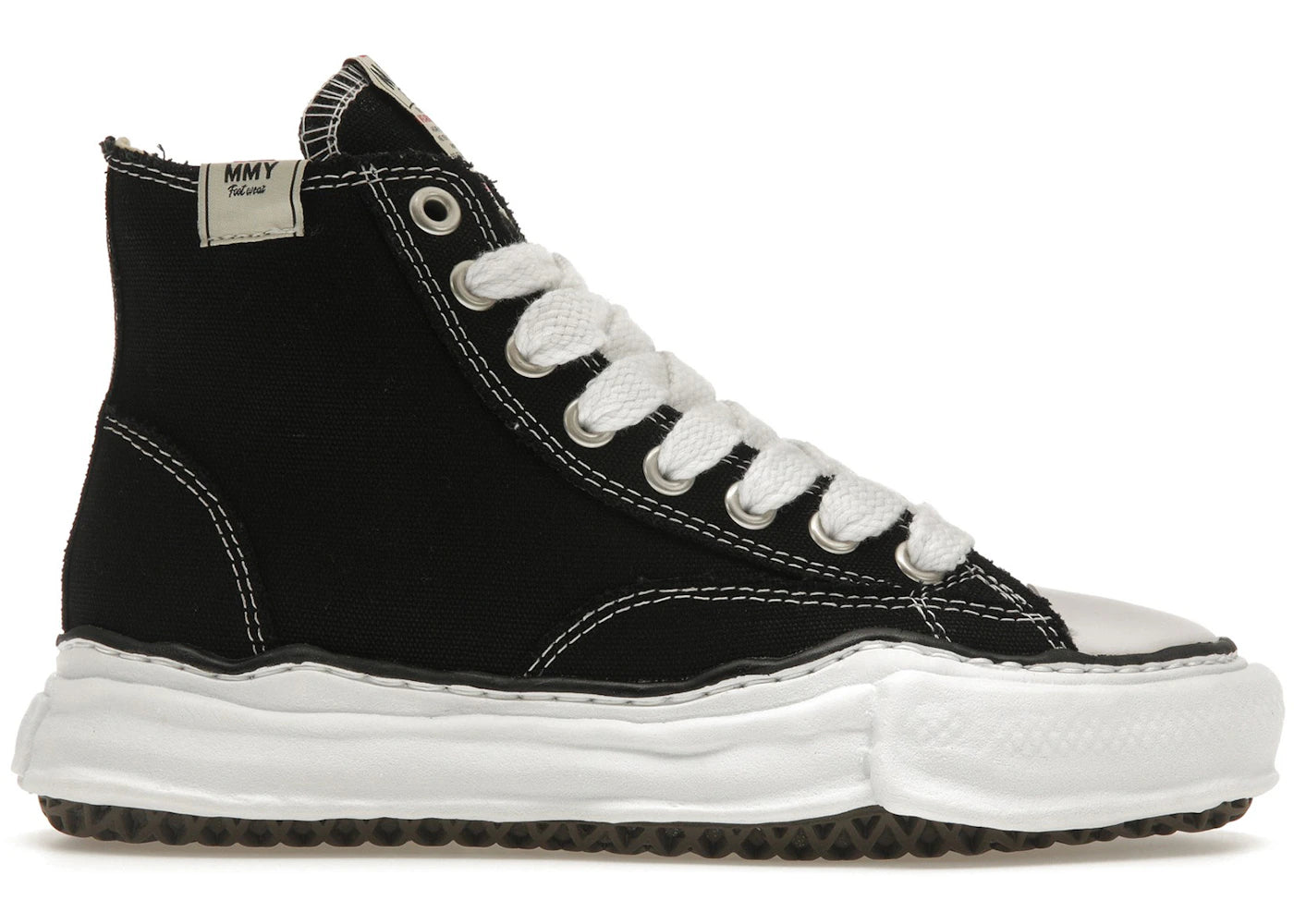 Maison Mihara Yasuhiro Peterson OG Sole Canvas High Schwarz
