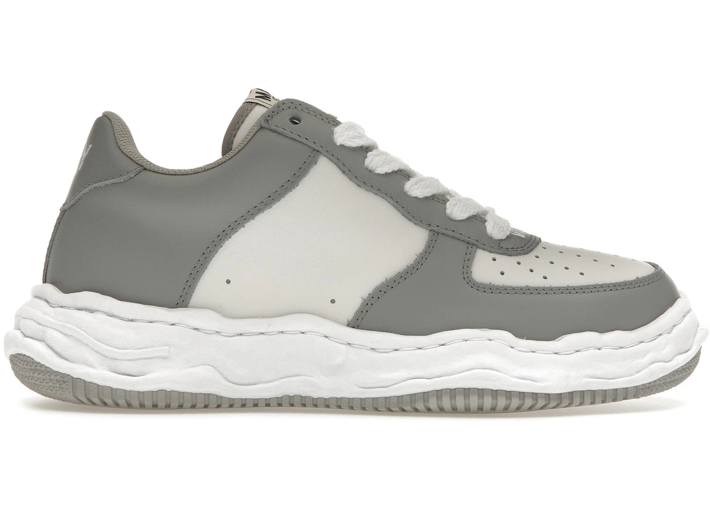 Maison Mihara Yasuhiro Wayne OG Sole Low Weiß Grau