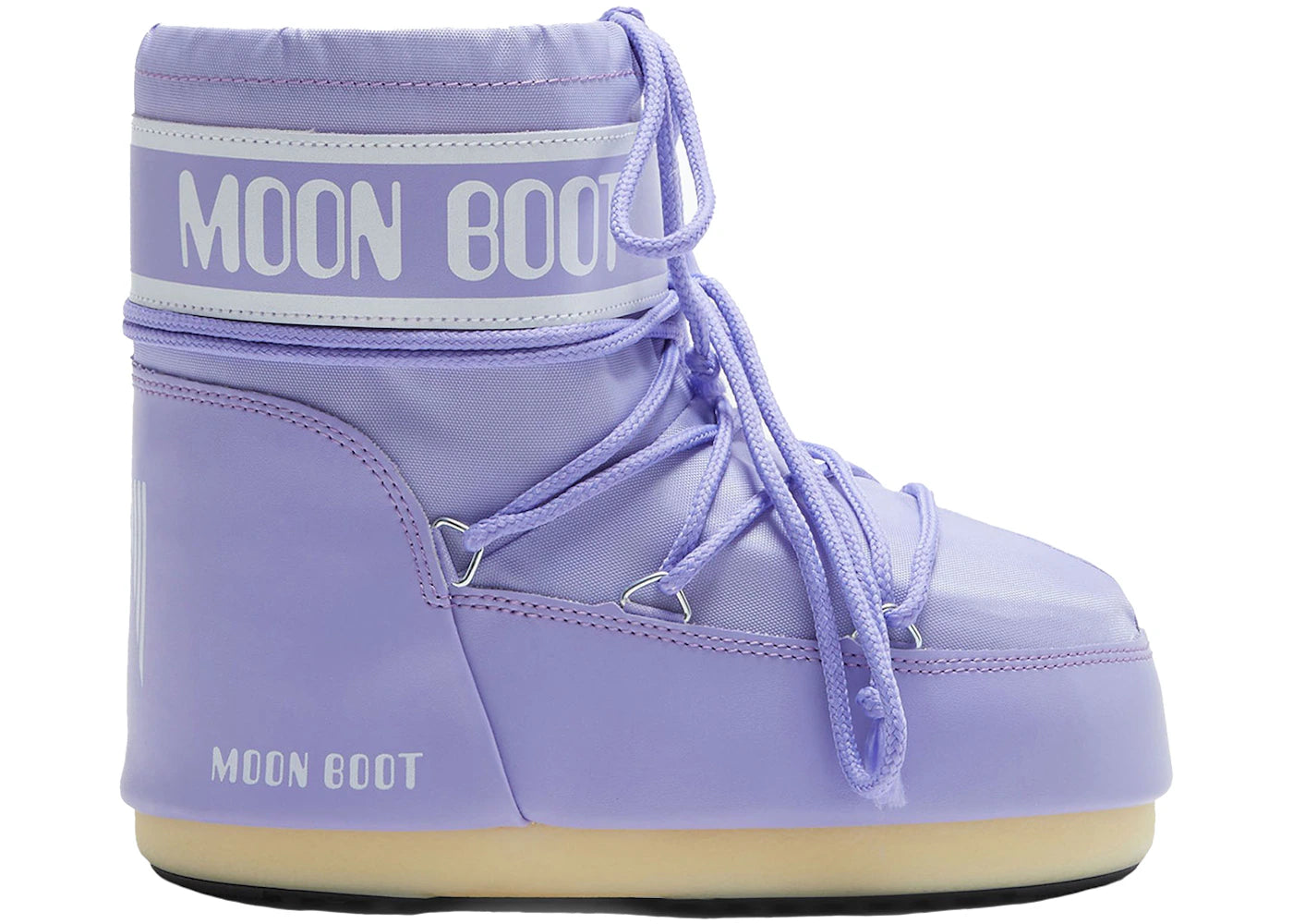 Bottes basses en nylon Moon Boot Icon Lilas