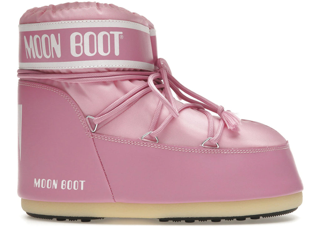 Bottes en Nylon Moon Boot Icon basses roses