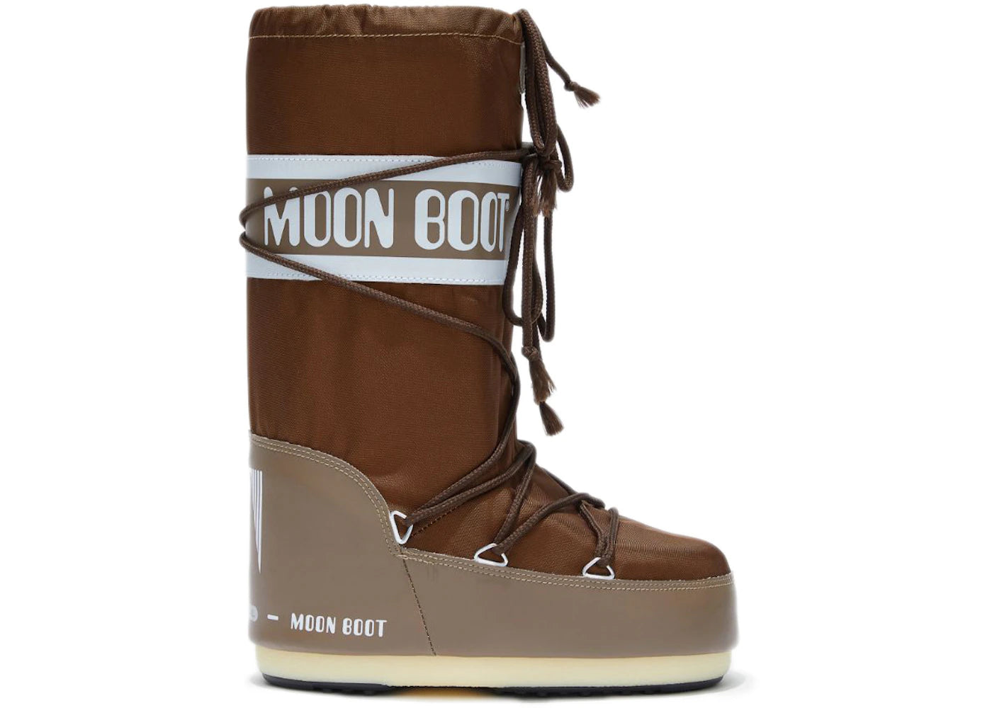 Moon Boot Icon Nylonstiefel Braun