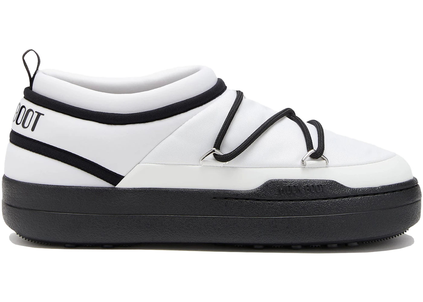 Moon Boot Park Icon Sneaker Schwarz Weiß