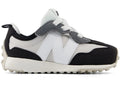 New Balance 327 Hook and Loop Grey Matter White Black