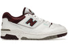 New Balance 550 Bourgogne Cyan