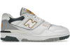 New Balance 550 Weiß Nachtsicht Grün