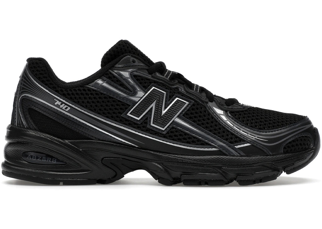 New Balance 740 Schwarz Silber Metallic