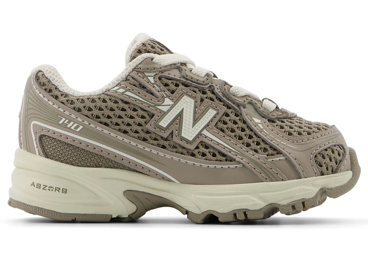 New Balance 740 Bungee Lace Pierre aride Angora