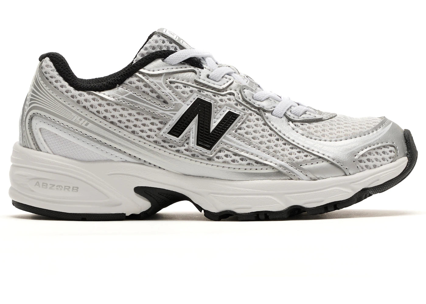New Balance 740 Bungee Lace Grey Black
