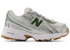 New Balance 740 Bungee Lace Silber Metallic Dunkel Alpingrün