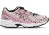 New Balance 740 Bungee Lace Washed Burgundy Pink Taffy